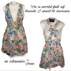 Vintage Floral Dress